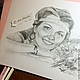 Заказать Портрет в простом карандаше размера А3. Alexandritt art & craft. Ярмарка Мастеров. . Картины Фото №3
