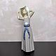 Статуэтка Lladro 5011 Удержать шляпку, Статуэтки, Москва,  Фото №1
