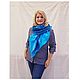 Stoles: woolen Blue Lagoon stole. Wraps. Olgaorel57. Online shopping on My Livemaster.  Фото №2