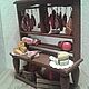 Meat counter for Dollhouse miniatures - furniture for dolls. Doll furniture. MiniDom (Irina). My Livemaster. Фото №4