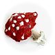 Fly Agaric Art Decor Toy. Felted Toy. Alyona Kuklina (evrazhkagifts). My Livemaster. Фото №5