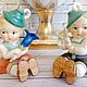 Винтаж: Раритет! Пара тирольских фигурок Goebel Hummel, 1957 г, Германия, Статуэтки винтажные, Калининград,  Фото №1