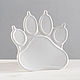 Order The year of the tiger: Ceramic plate on legs 'Tiger Paw'. Hill & Mill. Livemaster. . Figurine Фото №3