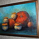 Oil painting 'Gifts of autumn' pumpkin. Pictures. Zhanne Shepetova. My Livemaster. Фото №6