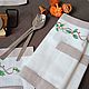  Embroidered napkins with a pocket for Cutlery. Swipe. IRIS Tekstil & Vyshivka. My Livemaster. Фото №5