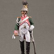 Куклы и игрушки handmade. Livemaster - original item Military miniature soldier 54 mm.Napoleon.Italy, 1811-12 ekcasting. Handmade.