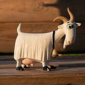 Для дома и интерьера handmade. Livemaster - original item White goat-Dereza. Handmade.