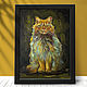 Painting 'Cat' in oil. Animals. Pictures. Lifia Art. Online shopping on My Livemaster.  Фото №2