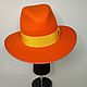 Fedora 'Agent O' felt hat. Hats1. Felt Hats Shop. Online shopping on My Livemaster.  Фото №2