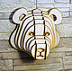 Animals 3D puzzle (bear), Interior masks, Tuapse,  Фото №1