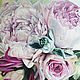 Oil painting of Delicate peony 70x90 cm, Pictures, Moscow,  Фото №1