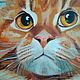 Painting red cat maincoon Painting of interior on canvas. Pictures. Yulia Berseneva ColoredCatsArt. Online shopping on My Livemaster.  Фото №2