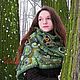 Shawl crochet 'Mysterious forest '. fishnet friform. Shawls. asmik (asmik). Online shopping on My Livemaster.  Фото №2