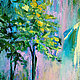 'Northern Thailand. The Mok Fah waterfall' original oil painting on canvas. Pictures. Multicolor Gallery. My Livemaster. Фото №4