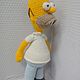 Simpsons Stuffed animals:. Stuffed Toys. knitted animation. Online shopping on My Livemaster.  Фото №2