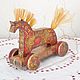 Pull along toys: Wooden horses - rolling, Rolling Toys, Shahovskaya,  Фото №1