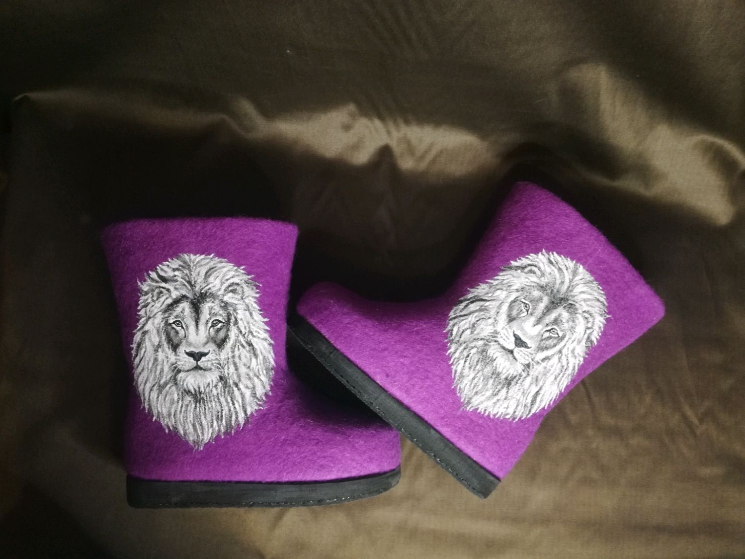 Валенки с росписью – заказать на Ярмарке Мастеров – T1EVWRU | Валенки ...