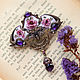 Order Brooch-pin: ' Baroque Flores '. House Of The Moon Dew. Livemaster. . Brooches Фото №3