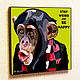 Painting poster Pop Art Monkey, Pictures, Moscow,  Фото №1