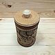 Box for honey 'Bear and bee' 1 liter. Packaging for honey. Jars. SiberianBirchBark (lukoshko70). Online shopping on My Livemaster.  Фото №2