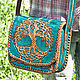 Bag handmade Tree of life. Classic Bag. schwanzchen. Online shopping on My Livemaster.  Фото №2