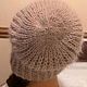 Зимняя шапка из ангоры. Шапки. Handmade by NINA Pokrovskaya (nina-p-knitting). Интернет-магазин Ярмарка Мастеров.  Фото №2
