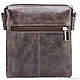 Leather handbag 'woody' (dark brown antique). Classic Bag. Russian leather Guild. Online shopping on My Livemaster.  Фото №2