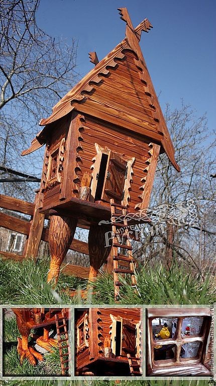Декоративный домик для птиц Элис 17 см