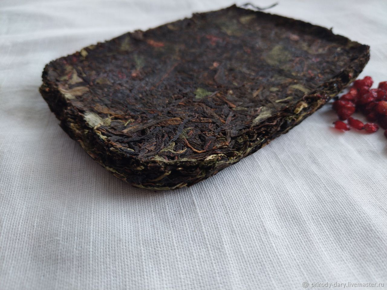 Прессованный иван чая с мятой и барбарисом в интернет-магазине Ярмарка ...