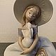 Винтаж: LLADRO 6741 фарфоровая статуэтка Дева с кроликом. Статуэтки винтажные. Коллекция Frau Burd. Ярмарка Мастеров.  Фото №7