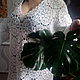 Туника пляжная крючком. Туники. Elena. Ярмарка Мастеров.  Фото №7