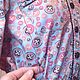 Dress shirt Pugovkina /buttons on a lilac background/. Dresses. pugovkino delo (Pugovkino-delo). My Livemaster. Фото №4