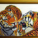 Картина с тиграми - надежная защита в Вашем доме от воров и от пожаров.