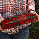 Men's leather belt ' Star and oak leaves', Straps, Krasnodar,  Фото №1