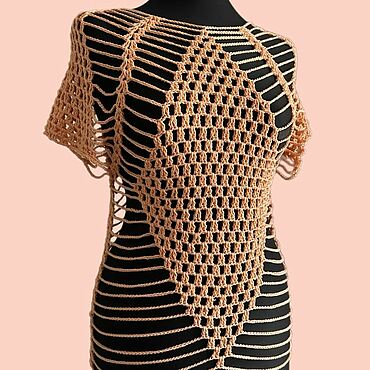 Одежда ручной работы. Ярмарка Мастеров - ручная работа Топ пляжный. Handmade.