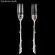 Silver fork with Bear, Forks, Privolzhsk,  Фото №1