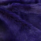 Материалы для творчества handmade. Livemaster - original item Natural fur-Tuscany dark purple. Handmade.