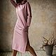 Oversize Jersey dress 'Dusty rose'. Dresses. Alexandra Maiskaya. Online shopping on My Livemaster.  Фото №2