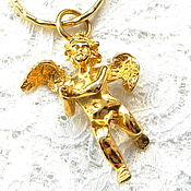 Винтаж handmade. Livemaster - original item Key chain Angel,Kirks Folly USA guardian angel,angel. Handmade.