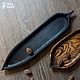 Длинный ПОДНОС для подачи "LEAF5" BLACK. Подносы. HOLYWOOD. Интернет-магазин Ярмарка Мастеров.  Фото №2