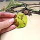 Transparent Pendant Green Frog Rustic Boho Swamp. Pendants. WonderLand. My Livemaster. Фото №5