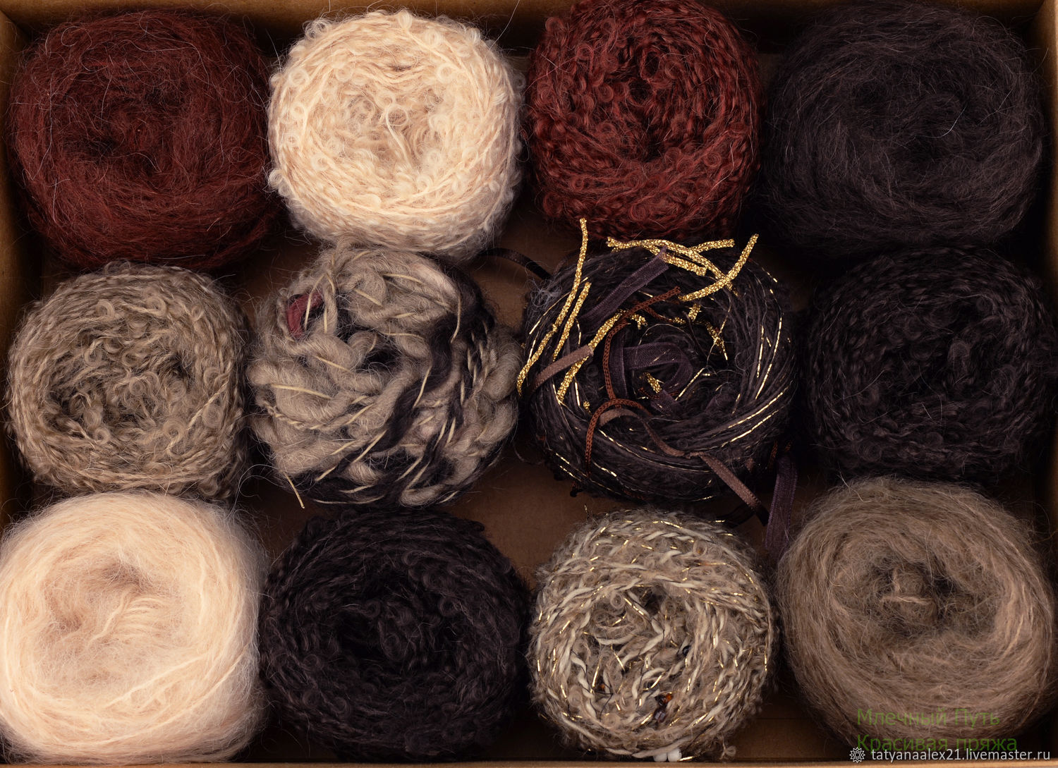 Набор пряжи Adele’s Mohair Magic Gift Pack Cappuccino купить в интернет ...