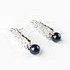 Order Unusual Pearl Earrings, Pearl ring earrings. Irina Moro. Livemaster. . Earrings Фото №3