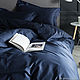 'Blue ocean ' - LUX satin in a rich BLUE color, Valances and skirts for the bed, Cheboksary,  Фото №1