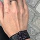 Заказать Браслет из кожи крокодила с друзой аметиста. Гемма украшения. Ярмарка Мастеров. . Браслет-манжета Фото №3