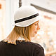 Шляпа Мери белая. Шляпы. EDIS | дизайнерские шляпы Наталии Эдис. Интернет-магазин Ярмарка Мастеров.  Фото №2