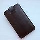 Чехол для iphone Чехол для телефона из итальянской натуральной кожи. Чехол. LEATHER BAGS. Ярмарка Мастеров.  Фото №4