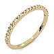 Кольцо дорожка из золота 1.5 мм. Кольца. Treasure Fine Jewellery. Интернет-магазин Ярмарка Мастеров.  Фото №2