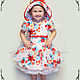 Заказать Baby dress 'flower' Art.159. ModSister/ modsisters. Ярмарка Мастеров. . Childrens Dress Фото №3
