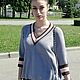 Джемпер в стиле Brun...lo Cuc...li. Джемперы. VSknitting. Ярмарка Мастеров.  Фото №6